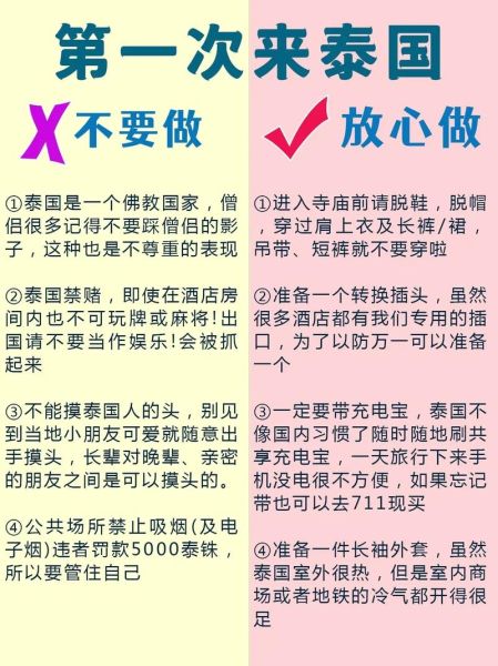 去泰國(guó)旅游注意事項(xiàng)( 哪些要注意)