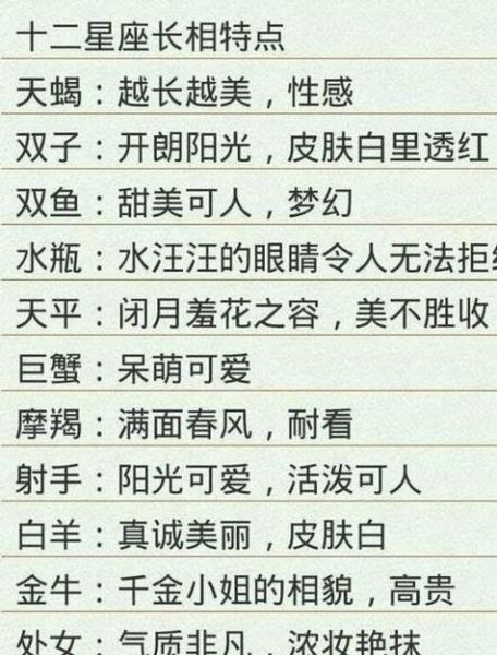 一月份是什么星座的女人(她們的性格特點有什么區(qū)別)