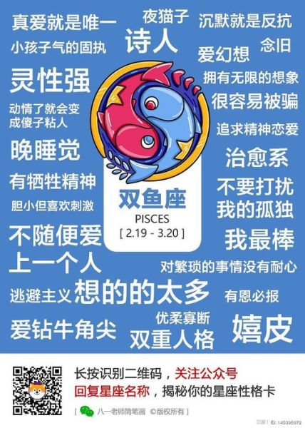 雙魚座性格帶字圖片( 他們?yōu)槭裁纯偸亲屓俗矫煌?