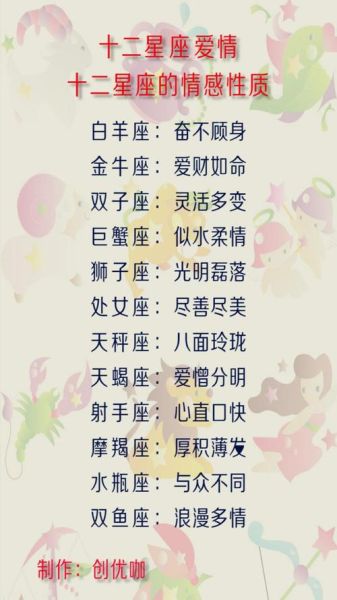 星座大全書(你的星座命運(yùn)會(huì)如何)