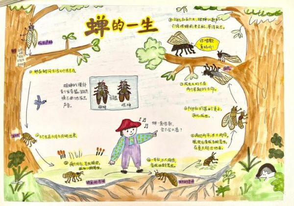 蟬的生活習(xí)性(  它們的一生都在干什么)